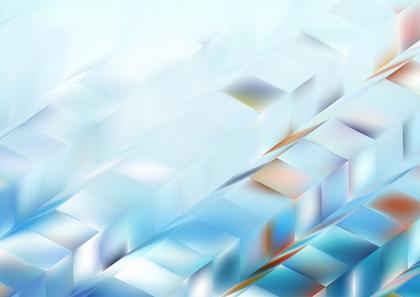 Abstract Geometric Blue Composition