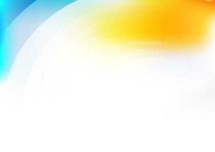 Abstract Blue and Yellow