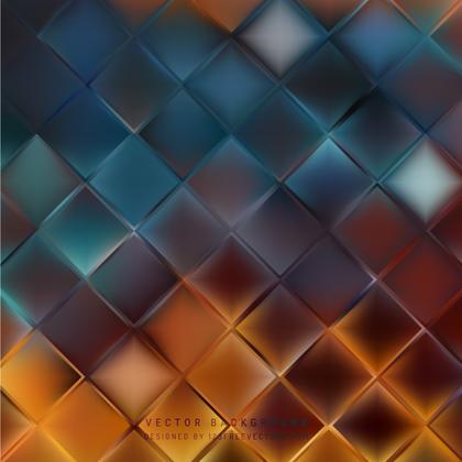 Dark Color Geometric Square Background