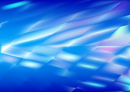 Geometric Blue Abstract