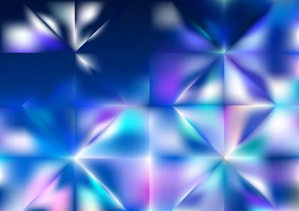 Geometric Blue Abstraction
