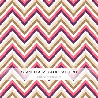 Seamless Zigzag Pattern Vector