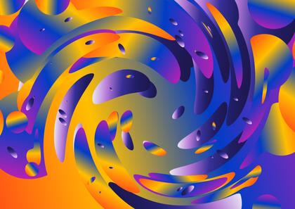 Swirling Abstract Composition