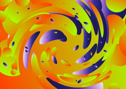 Swirling Abstract Composition