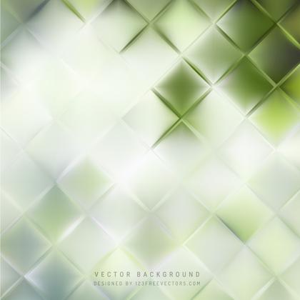 Abstract Light Green Square Background Design