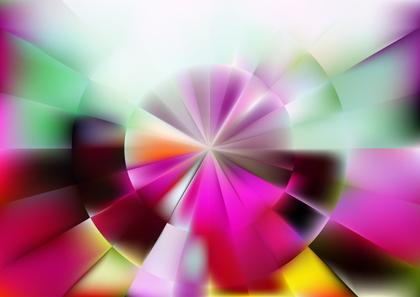Radial Burst of Color