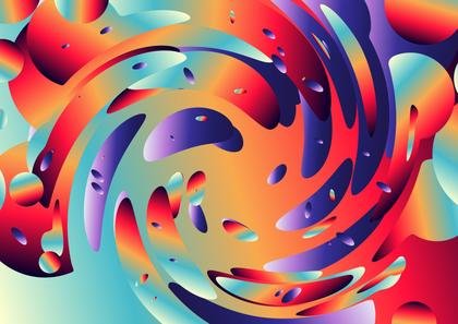 Swirling Abstract Composition
