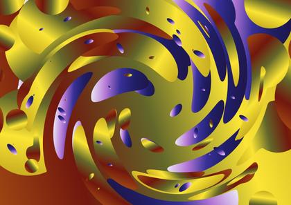 Swirling Abstract Composition