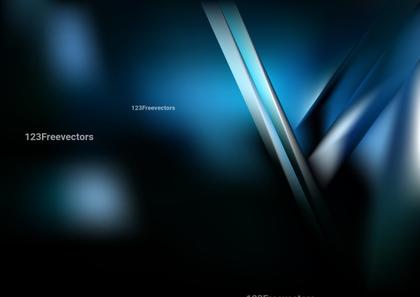 Abstract Blue and Black