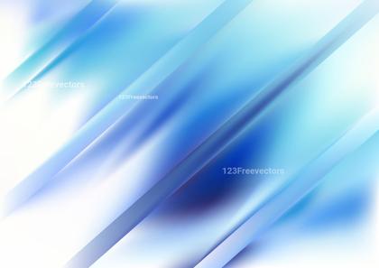 Blue and White Diagonal Shiny Lines Background Vector Image