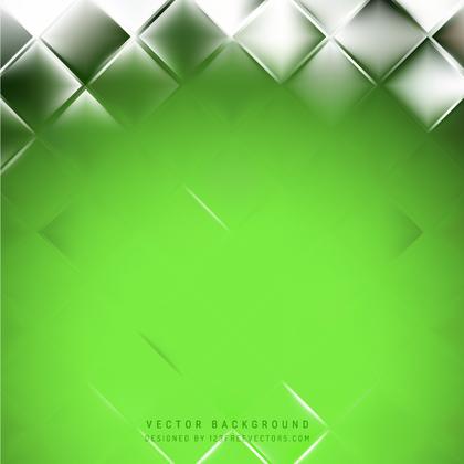 Green Square Background Design