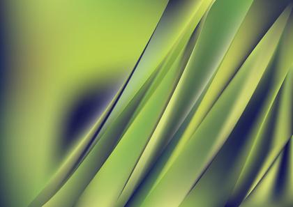 Abstract Green and Blue Lines