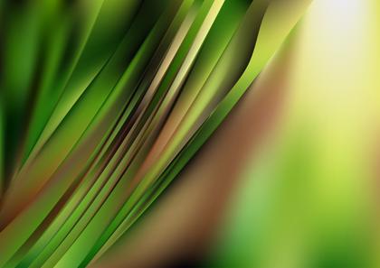 Green Abstract Lines