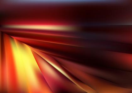 Abstract Red and Yellow Rays
