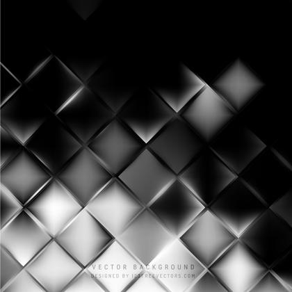 Black and Gray Square Background Template