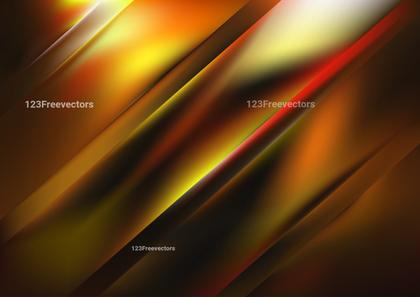 Abstract Yellow Orange and Black Diagonal Shiny Lines Background