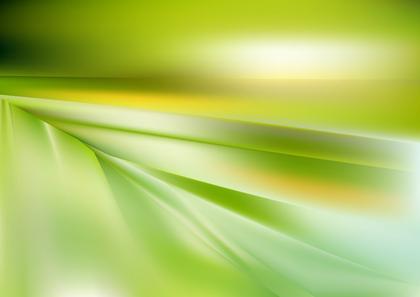 Abstract Green Swirls