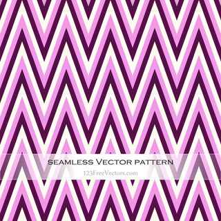 Pink Chevron Seamless Pattern Vector