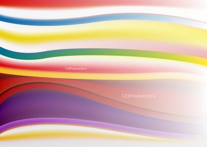Abstract Colorful Waves
