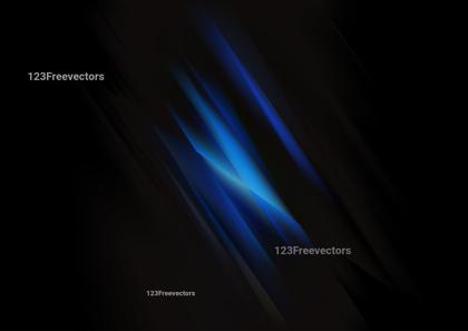 Abstract Blue Light Streaks