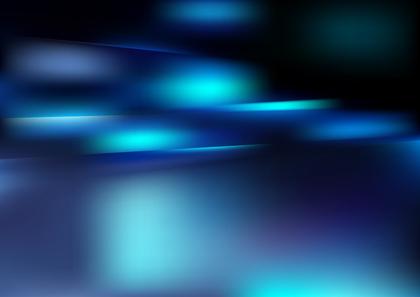 Abstract Blue Light Streaks