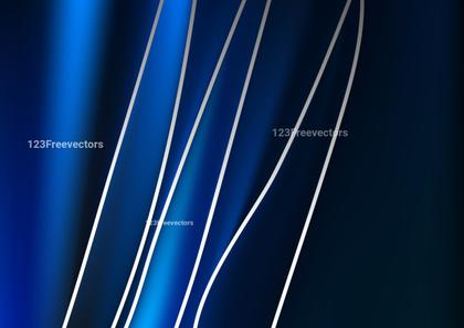 Abstract Blue and White Lines