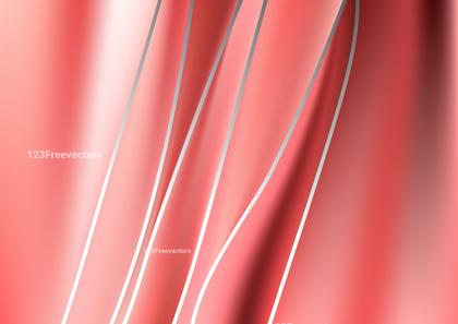 Red Abstract Lines