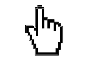 Large Mouse Pointer Vector Free