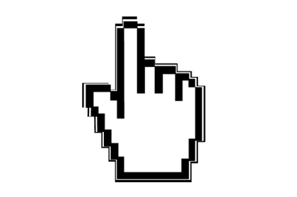Large Mouse Pointer Vector Free