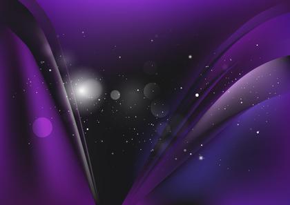 Purple Swirls and Sparkles