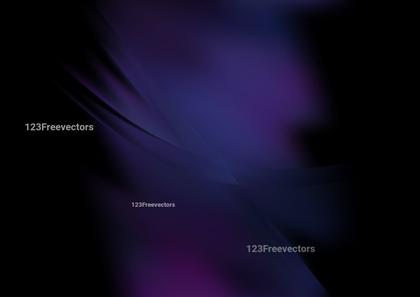 Abstract Blue and Black