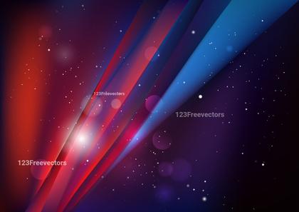 Abstract Red and Blue Background