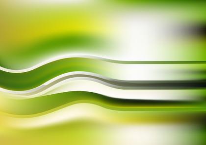 Wavy Green Abstract