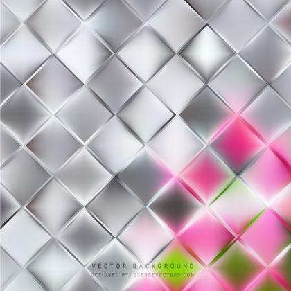 Pink Gray Geometric Square Background