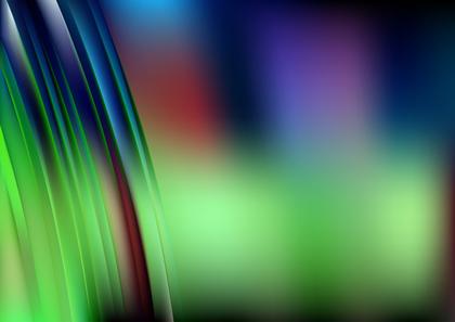 Green and Blue Abstract
