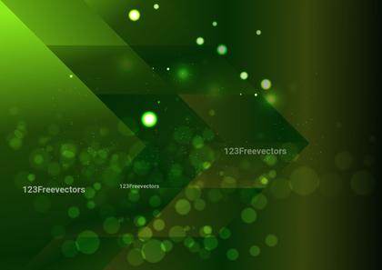 Green Bokeh Abstract