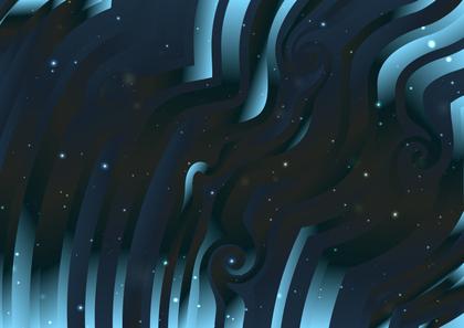 Abstract Swirls and Stars
