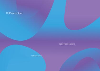 Abstract Blue and Purple Gradient