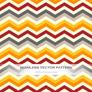 Colorful Zigzag Pattern Illustrator