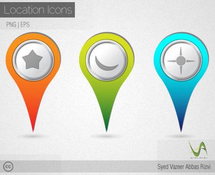 Location Mark Vector Free