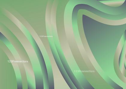 Abstract Green Swirls
