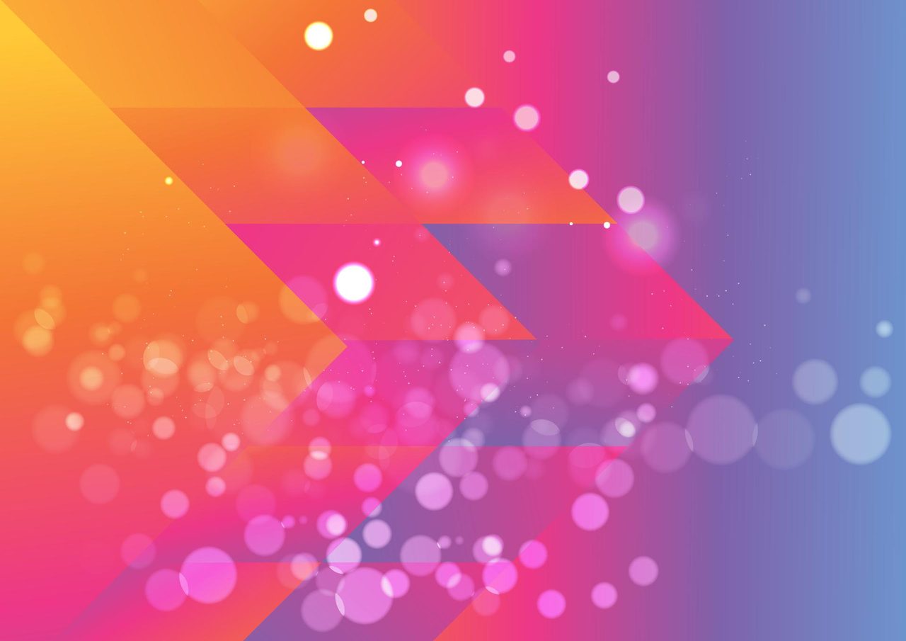 Abstract Colorful Bokeh