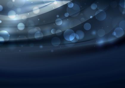 Abstract Blue Bokeh