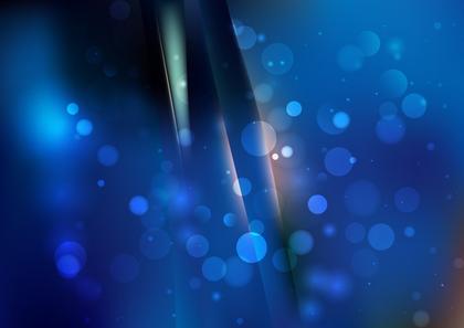 Abstract Blue Bokeh