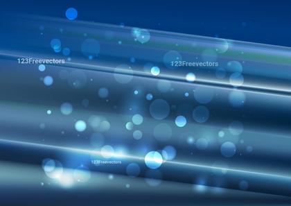 Blue Bokeh Background