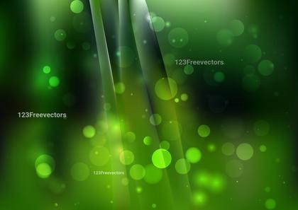 Green Bokeh Background
