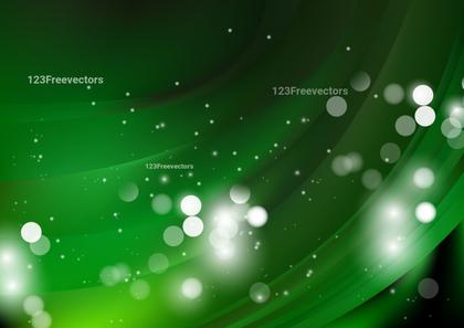 Green Bokeh Background