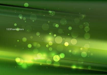 Green Bokeh Abstract