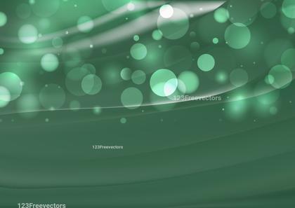 Green Bokeh Background