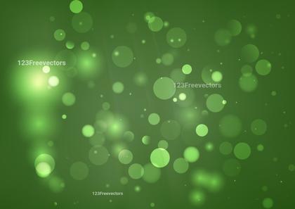 Green Bokeh Background